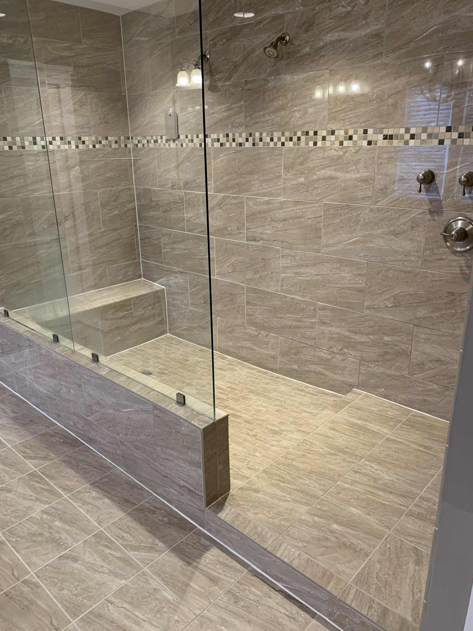 Contemporary Shower Installation